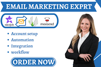 nicejob zeptomail sharpspring moosend engagebay mautic mailchimp email marketing