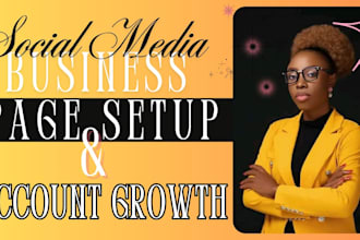 create social media pages for your business with full setup