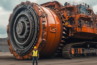 design high quality industrial and machinery thumbnails