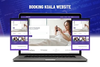 cleaning service website with booking koala, booking koala website, bookingkoala