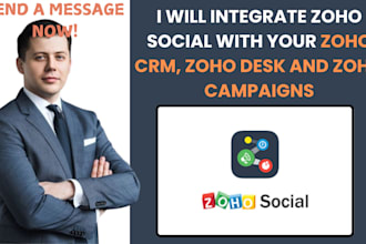 integrate zoho social with your zoho CRM zoho desk and zoho campaigns
