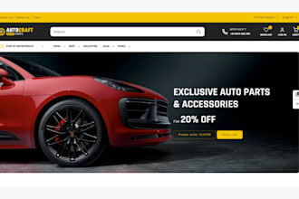 auto part shopify store automotive store auto part website automotive website