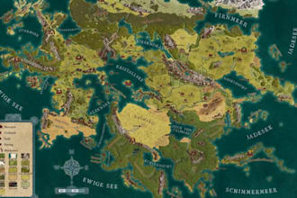 create fantasy world map, game map, city map battle map, dungeons and dragons