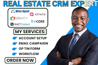 setup ixact contact brivity workflow wise agent crm clixlo kvcore automation va