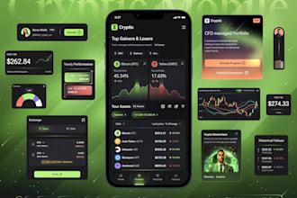 develop custom trading apps, stock trading apps, forex apps, and crypto wallets
