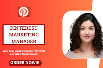 be your pinterest marketing expert for management, growth, SEO and ads strategy