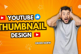 create motivational youtube video thumbnail design
