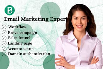 setup brevo email campaign brevo newsletter bravo automation email template flow