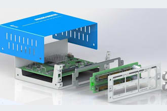 design custom pcb, 3d enclosure, product case for 3d printing and mold design