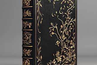 do professional book cover design or kindle cover design