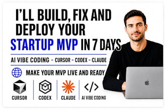 develop your saas mvp with ai vibe coding using cursor, claude and codex