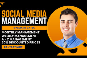 do social media marketing, digital marketing, social media monthly management