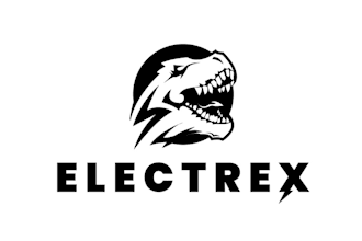 design a modern dinosaur logo