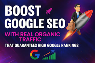 boost google serp ctr for higher rankings with real organic traffic