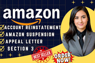 do amazon reinstatement, appeal letter, poa, fix amazon suspension section 3
