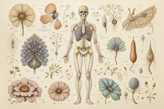 do medical, scientific and biology illustrations for you