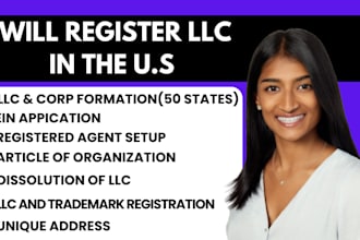 do llc registration,dissolve llc,close ein, boi report, itin, obtain ein