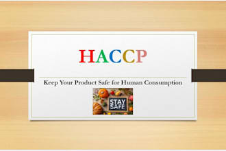 do haccp plan for food safety