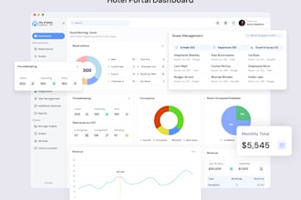 design stunning UI UX for web app, saas, and dashboards