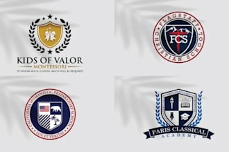 do education for school,college,institute,university logo