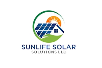 create wonderful and excellent solar panel logo  design