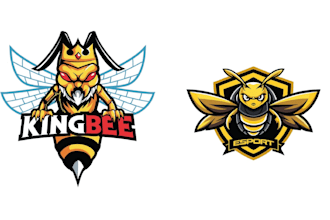 design mascot bee logo