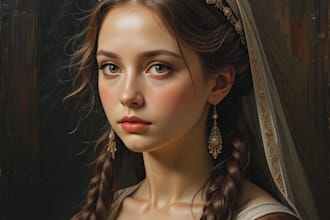 paint renaissance art oil painting portrait