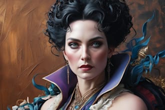do realistic or fantasy portrait