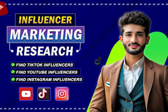 find best instagram tiktok and youtube influencer list for influencer marketing