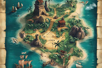 make your fantasy map for rpg, novels and games