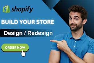 design and develop your professional shopify store