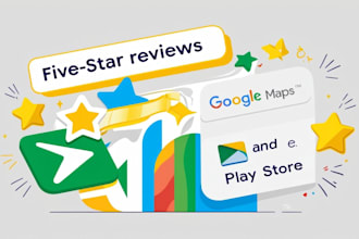 rate on yours google maps or play store apps and games to optimize your business