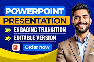 create modern powerpoint presentation, pitch deck, google slides
