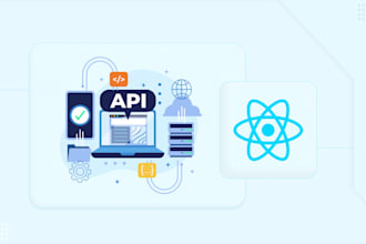 integrate rest API into your react website professionally