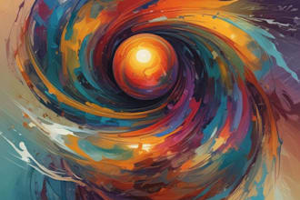 create awesome abstract or surreal art
