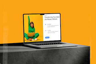 design a responsive webflow or framer website, UX, figma to framer, fix framer