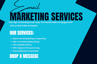 design and automate powerful email campaigns to boost sales