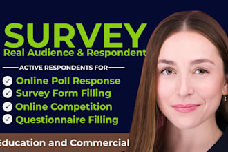 conduct survey respondent to fill online survey google forms research and poll