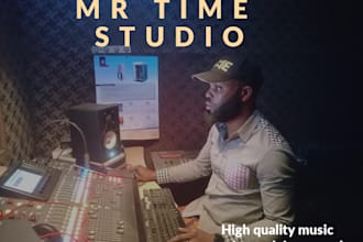 record bgv to your lead vocal, create beat, mix and master