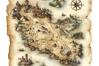 create fantasy city, town or village maps