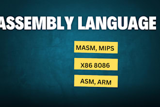 do x86 assembly language masm, nasm, tasm programming