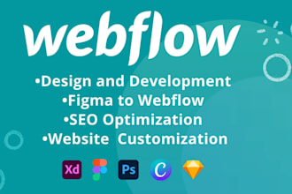 develop, update webflow website, convert figma to webflow, webflow developer