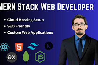 build a modern web app using mern stack, tailwind, and next