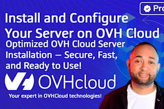 install and configure your server on ovh cloud