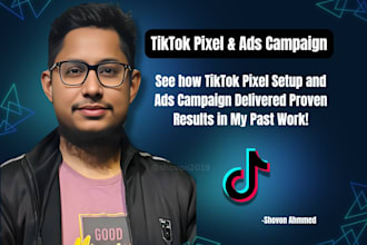 setup and manage tiktok video ads campaign, dropshipping tiktok ads, ads manager