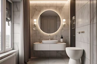 create and render your 3d bathroom design