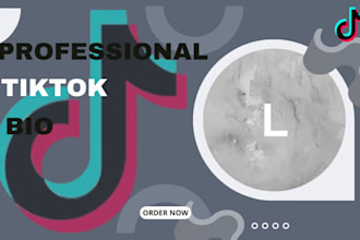 craft a professional and perfect tiktok bio