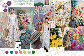 create fashion trend, mood and concept boards for your brand