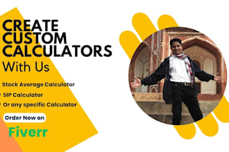 build accurate and functional web calculators for any niche