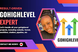 be your gohighlevel landing page go high level website sales funnel expert